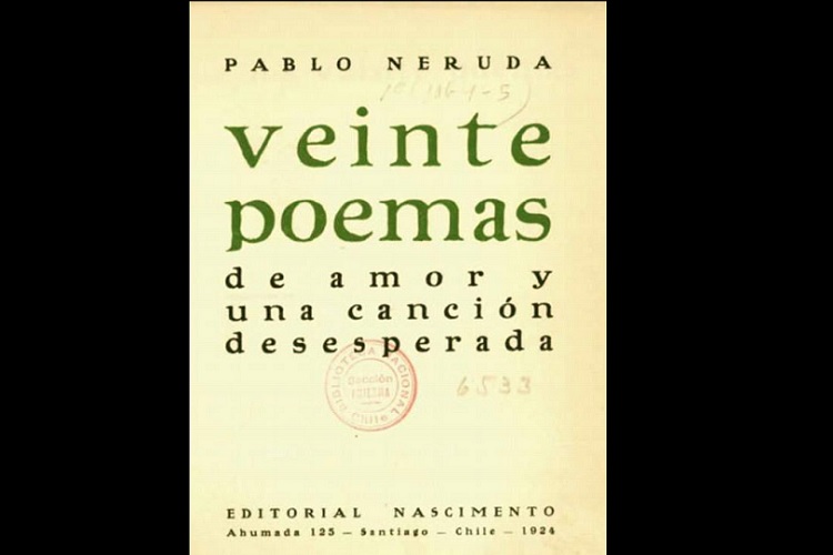 15 de junio de 1924: Publicación de «Veinte poemas de amor y una canción desesperada»